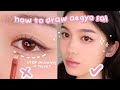 How to draw aegyo sal for beginners different shapes mistakes to avoid