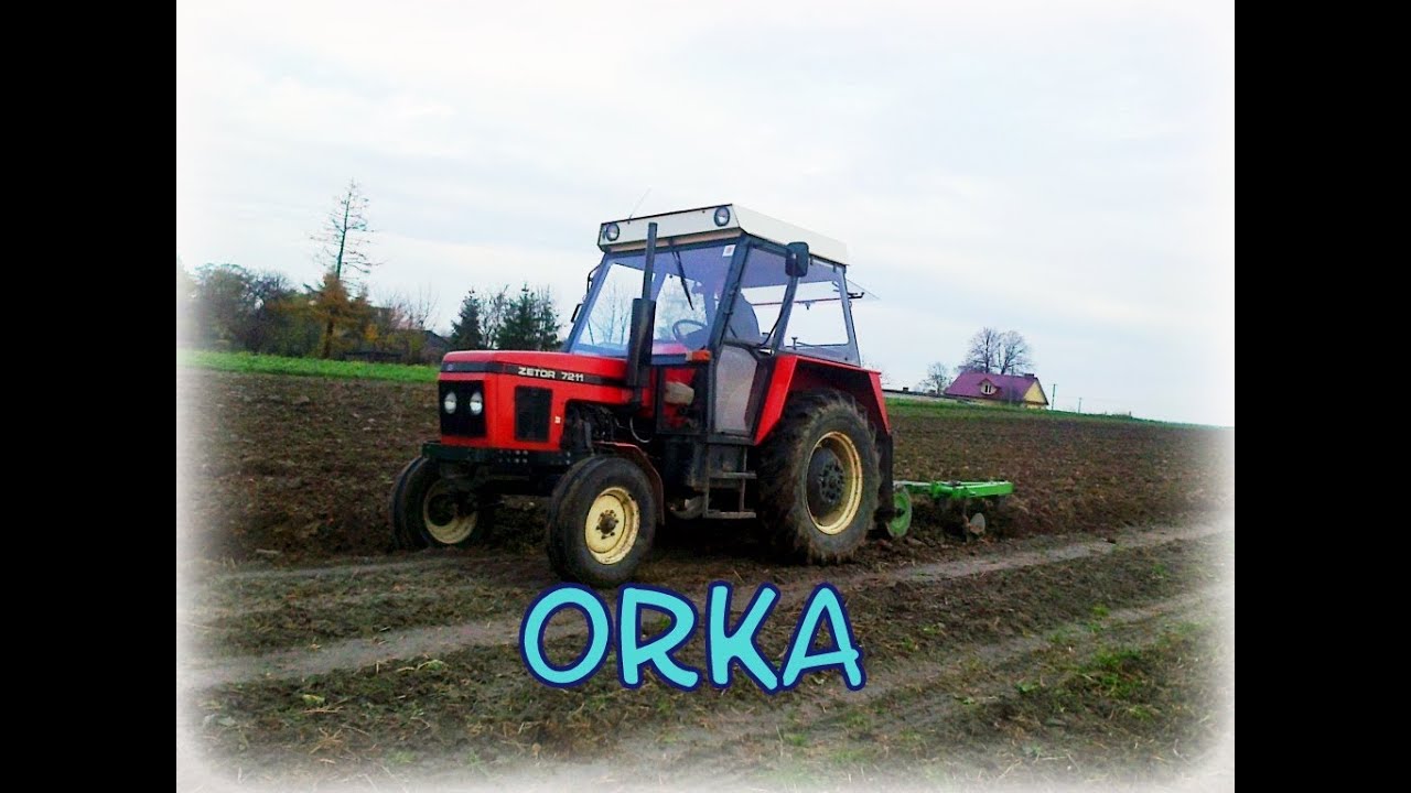 Dziś orka więc wujek zapalił zetorka