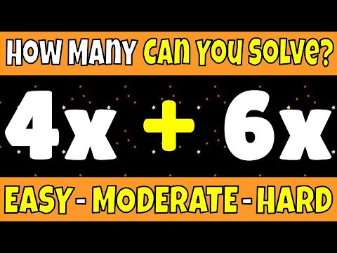 MATH QUIZ! How Many Expressions Can You Simplify? Combine Like Terms!
