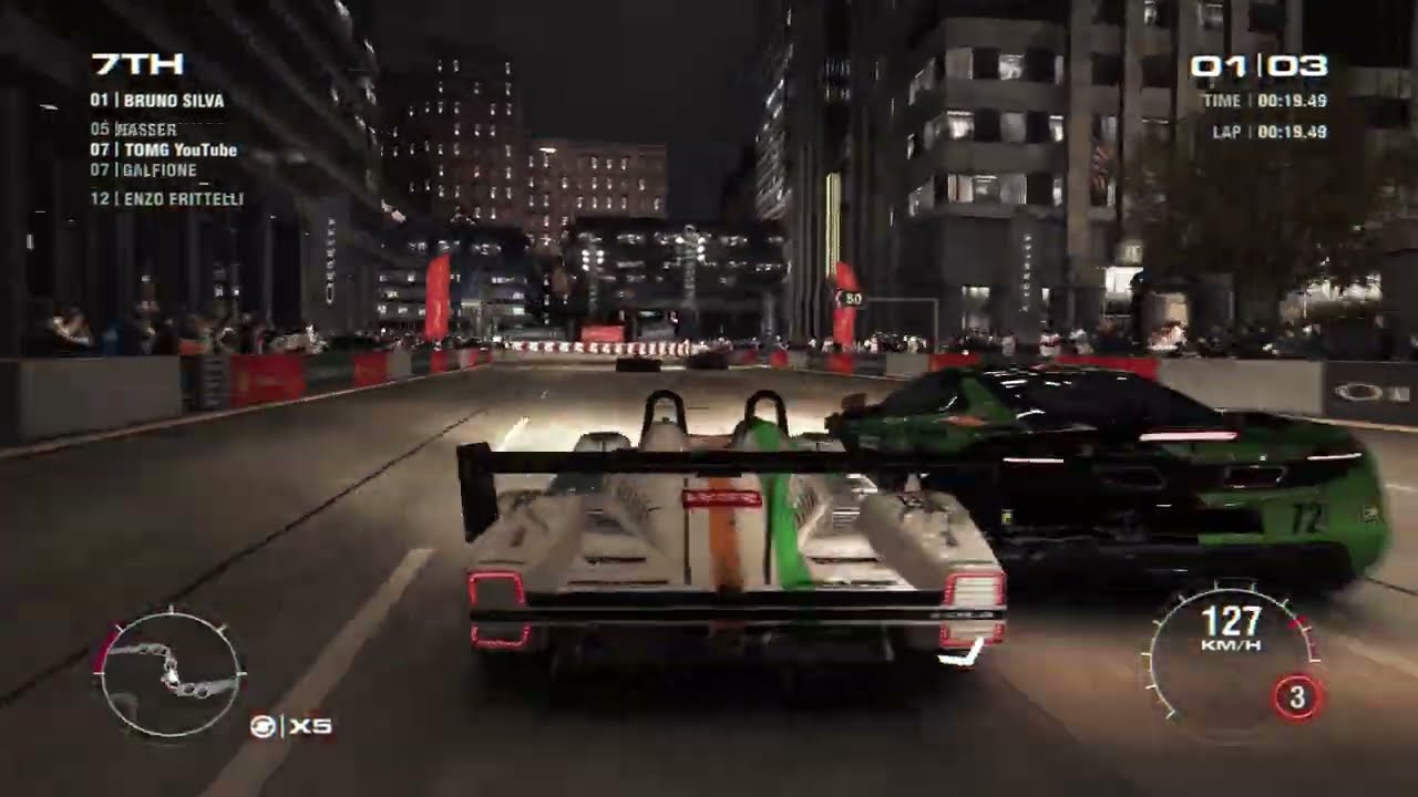 4K | GRID 2 | CATERHAM SP300R | WSR SEASON 4 | OAKLEY | Chicago-Wabash Run | Race 4 | 4K Gameplay