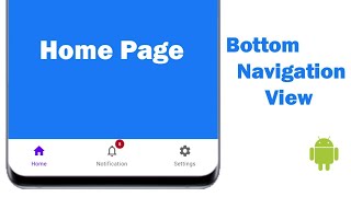 BottomNavigationView with Fragments | Android Studio Tutorial  | 2024 screenshot 5