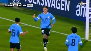 Uruguay vs Nicaragua 4-1 Highlights Resumen y Goles 14 06 2023
