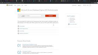 How to connect vb6.0 to ms access 2010 - 2019