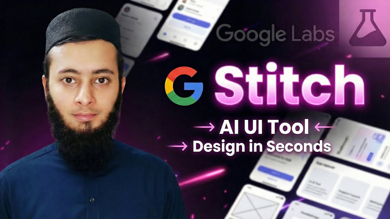 Google STITCH Just Changed the UI Design Forever!