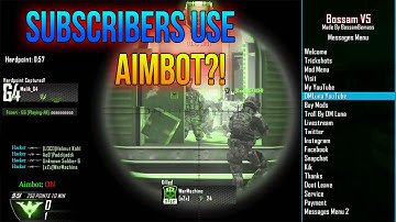 Black Ops 2 Aimbot|Bossam v5 Mod Menu| Playing w/ Subs