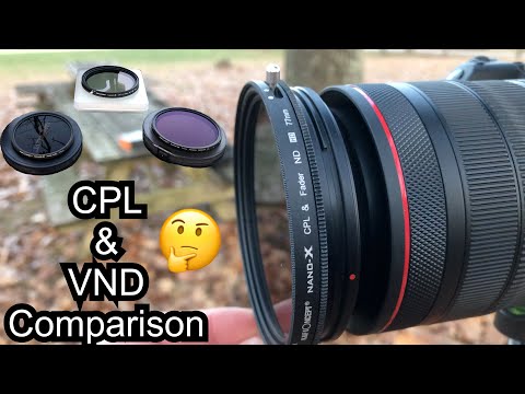 Variable Neutral Density and CPL Filter Review! Let’s compare K&amp;F Filters