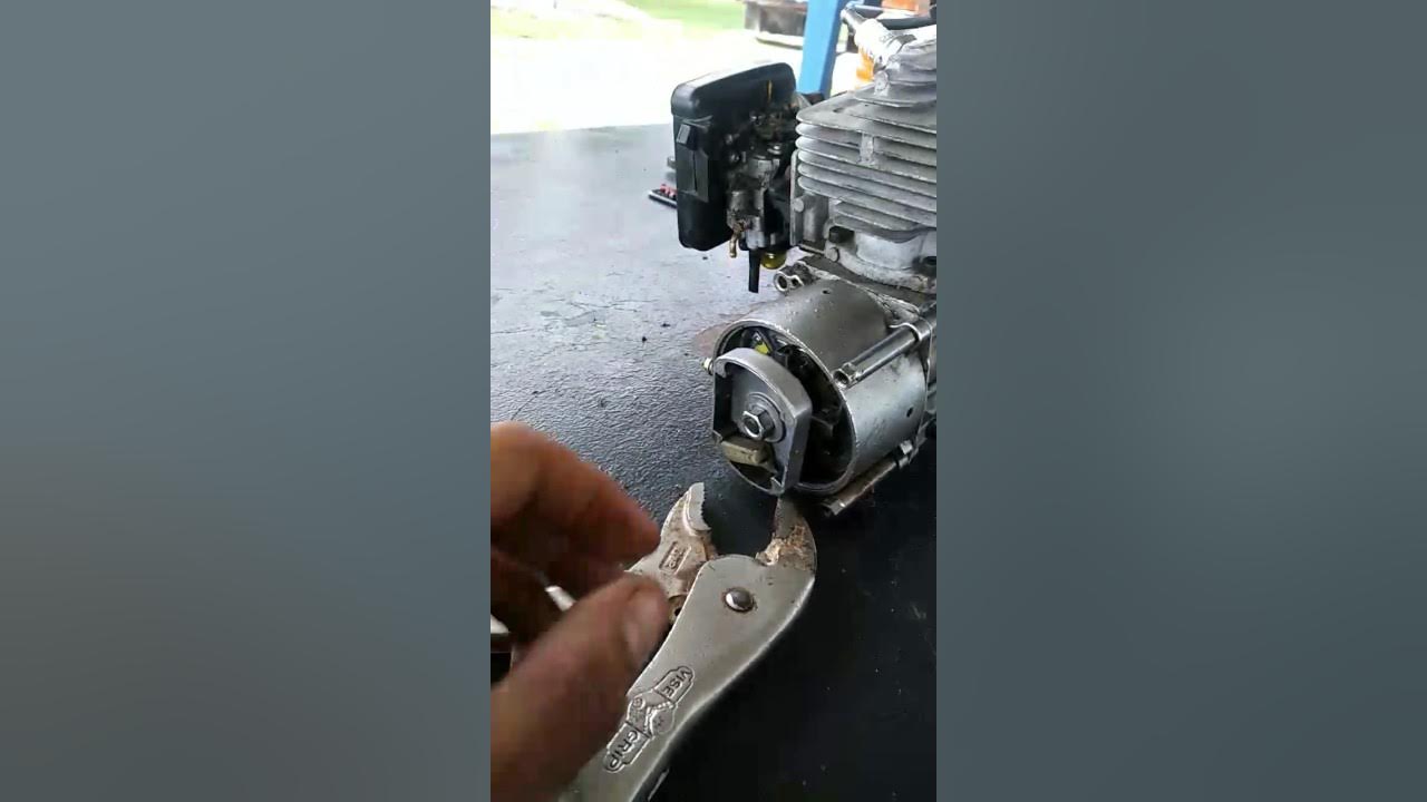 MINI BIKE 2 STROKE PULL START WONT TURN YouTube