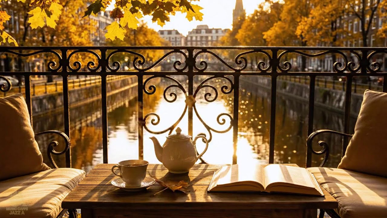 Warm Jazz Cafe Morning ☕ Cozy Background Music