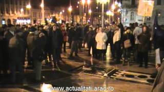 Protest Antiprezidential La Arad 9