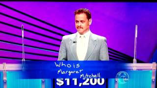 Brandon Libby On Jeopardy  January 12 2012