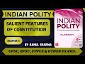 Laxmikant chapter 4- Salient features of the constitution,PART 1 #politylaxmikant #upsc #playlist