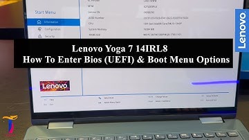 Lenovo Yoga 7 14IRL8 - How To Enter Bios (UEFI) & Boot Menu Options