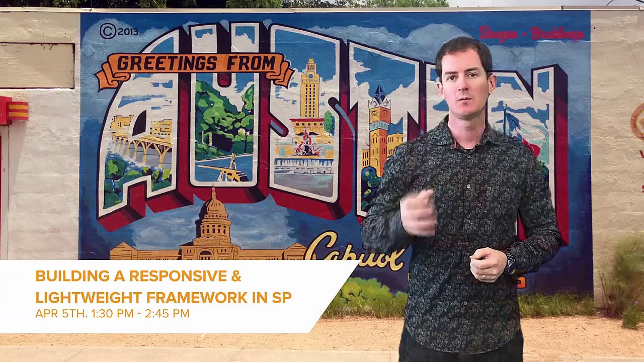 Eric Overfield Promo for SPTechCon Austin