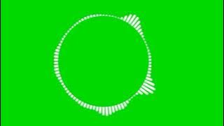 GREEN SCREEN / 5mins AUDIO SPECTRUM with music background | NO COPYRIGHT