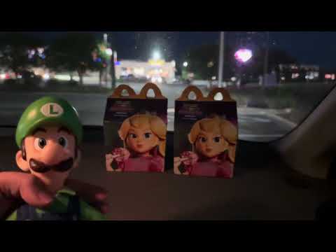 MABPS Short: The Super Mario Galaxy Movie Happy Meal From McDonald’s Part 3 With Huntr/x Meal