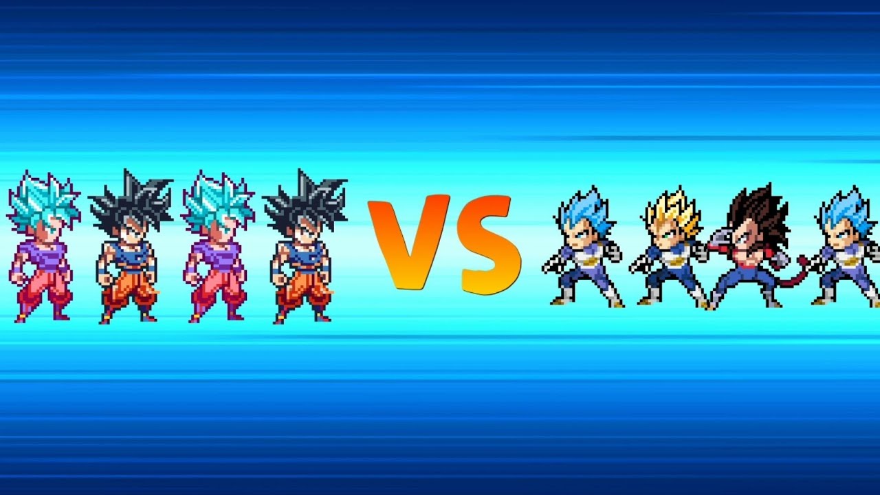 Goku Blue×20,UI Goku,Goku Blue×20 and UI Goku VS Vegeta Blue,Vegeta