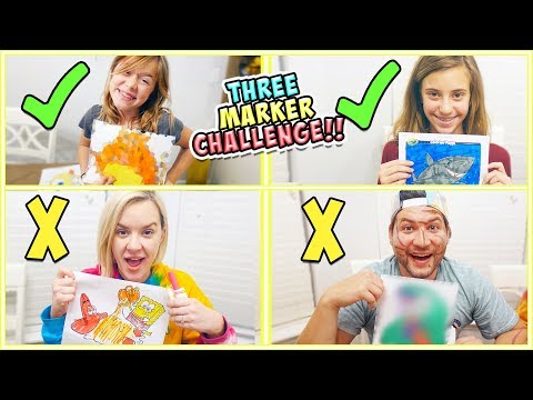 epic-3-marker-challenge!!-family-show-down