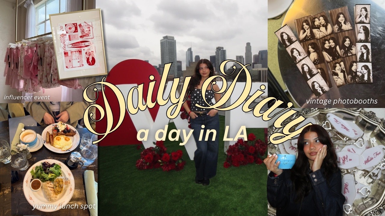 Дневник дня 🌸 | Один день из моей жизни: Лос-Анджелес ⋆⭒˚.⋆