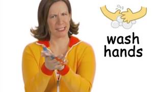 wash hands