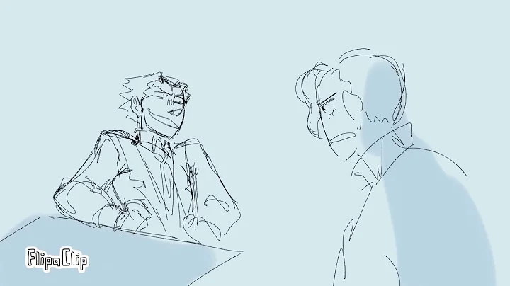 Ace Attorney bloopers animated