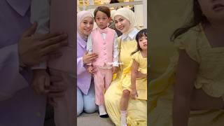 Masyaallohh bunda dan kedua kesayangan nya lagi di acara ultah🥰#rizkybillar#lestykejora#leslar