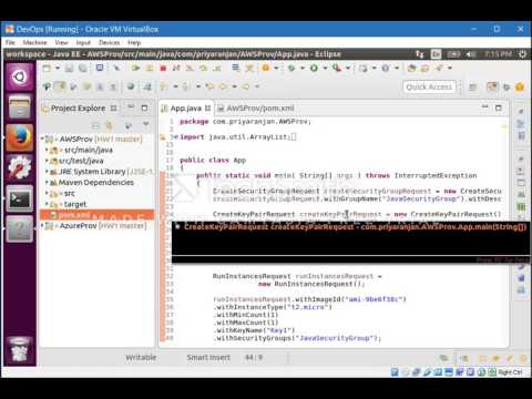 Automatic Provisioning of VM using AWS SDK