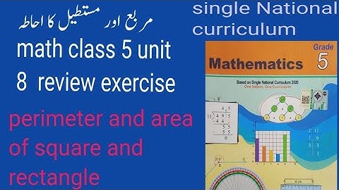math class 5 unit 8 review exercise complete solution