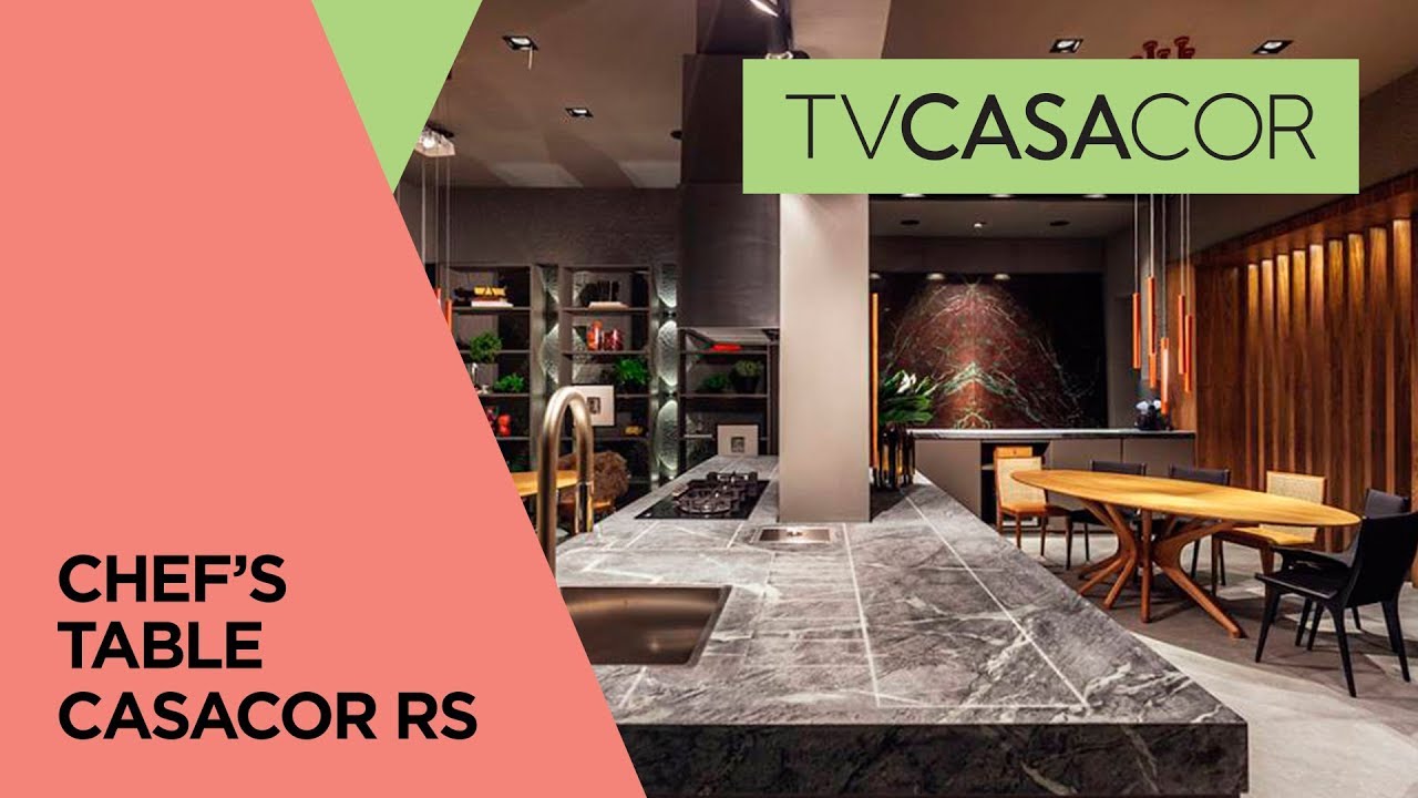 Restaurante especial: Chef’s Table, de Dany Bittencourt e Wagner Costa na CASACOR RS 17 cozinhas pequenas e simples