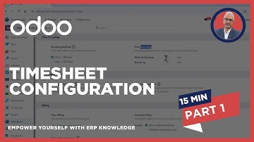 Timesheets Configuration in Odoo 18 | إعداد الجداول الزمنية