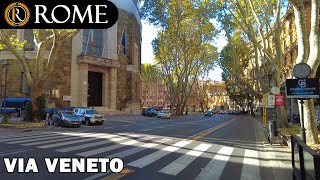 Rome guided tour  ➧ Via Vittorio Veneto [4K Ultra HD] screenshot 1