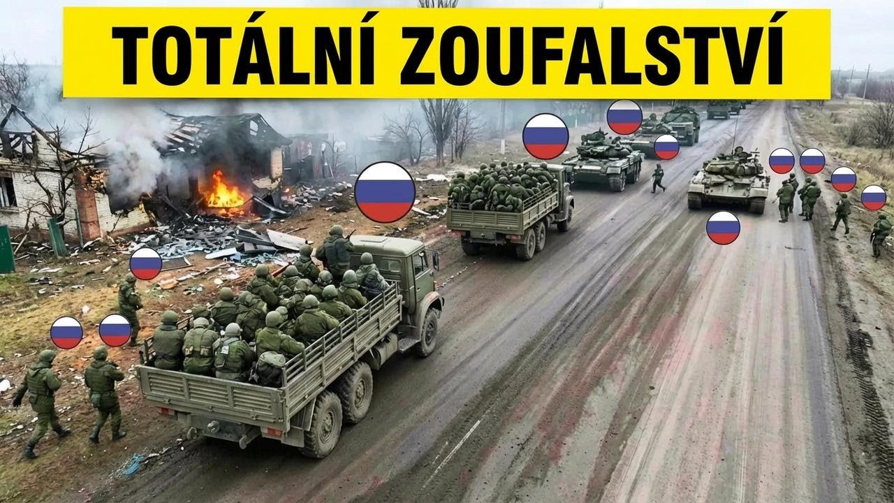 Ukrajina drtí Rusy na dvou frontách – ruské jednotky v panickém ústupu