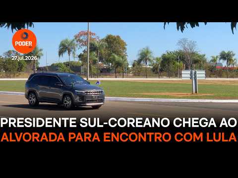 Lula recebe presidente sul-coreano para ampliar comércio