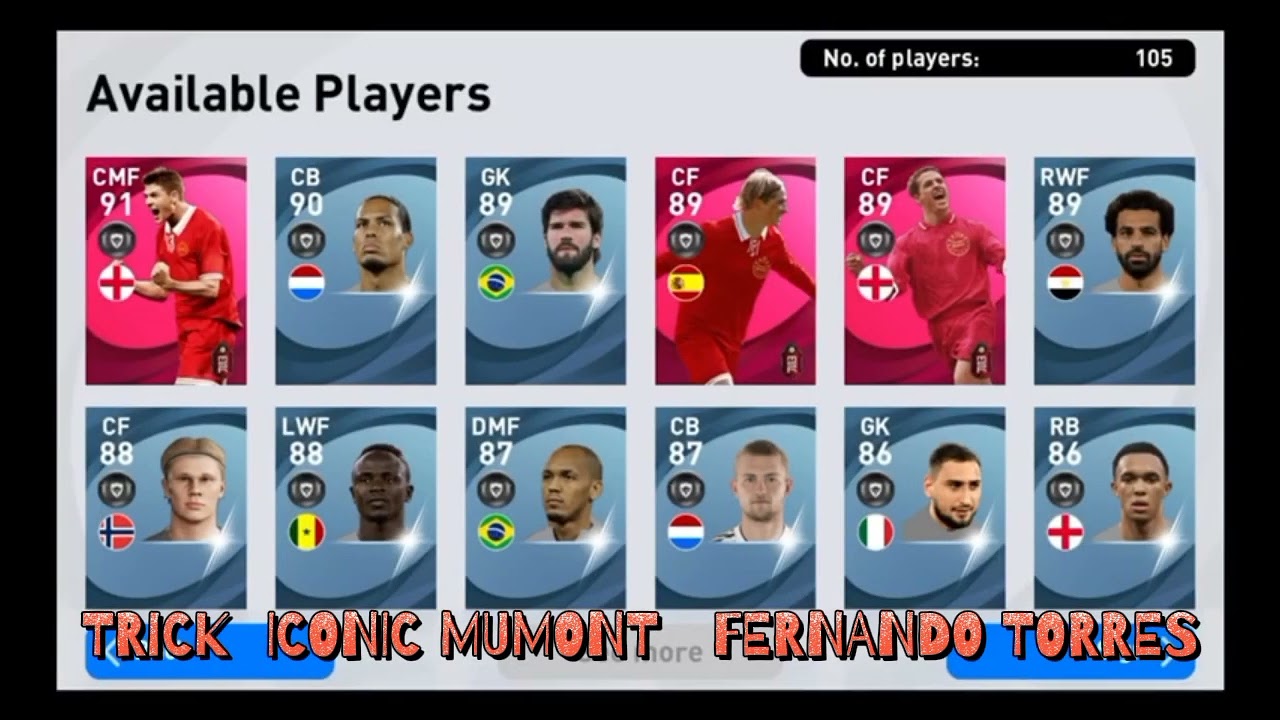 trick iconic moment FERNANDO TORRES pes 2022 TRICK I