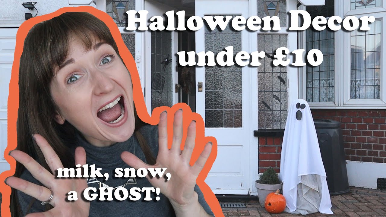 HALLOWEEN DECOR UNDER £10 SUBTLE SPOOKY CRAFTS & PUMPKINS ALINA