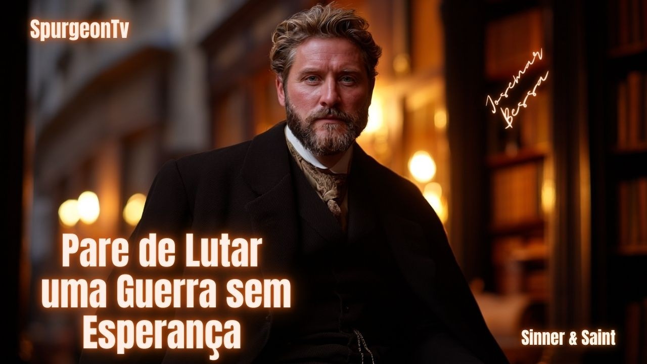Pare de Lutar uma Guerra sem Esperança  | Charles Spurgeon | Sermão 1314