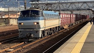 EF66 129号機牽引1255レ清洲通過