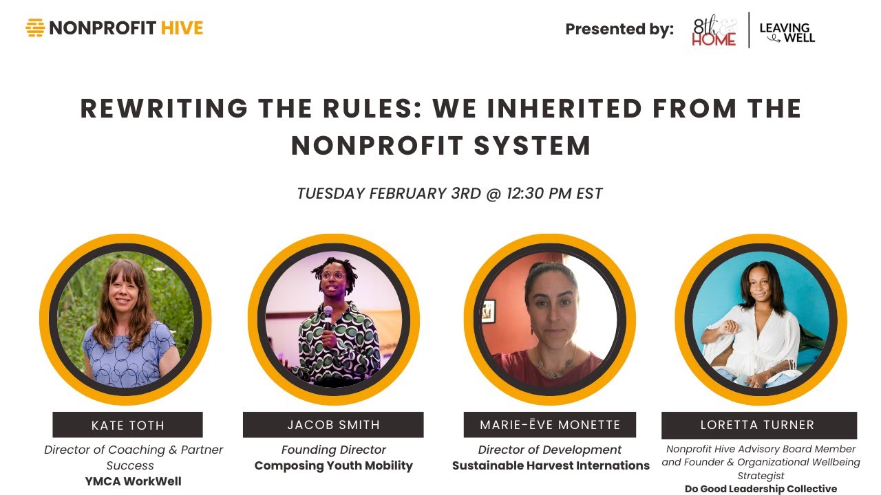 Rewriting the Rules We Inherited from the Nonprofit System