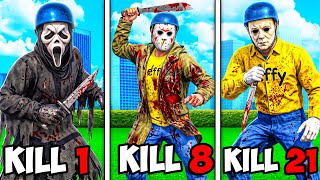 Every Kill I Become A NEW KILLER In GTA 5!