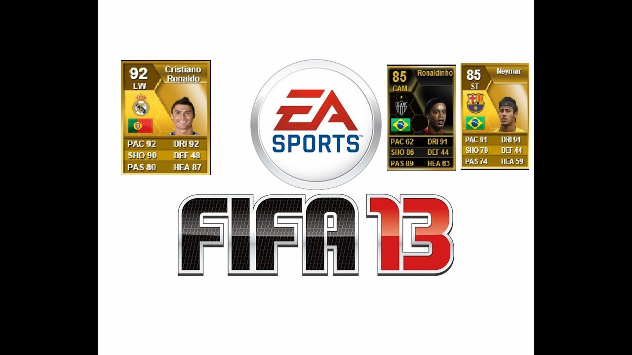 FIFA 13 - EPIC Hybrid Squad - Ft Ronaldo , Neymar , SIF Ronaldinho