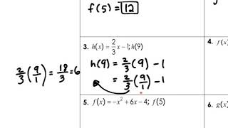 Function Notation