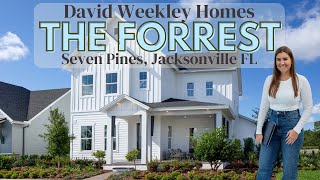 Why Everyone’s Talking About Seven Pines | David Weekley Forrest Model Tour | Moving to Jacksonville
