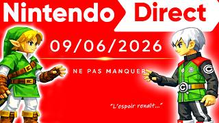 NINTENDO DIRECT JUIN 2026 FRANÇAIS : ZELDA OCARINA OF TIME, KINGDOM HEARTS 4 XENOBLADE & FIRE EMBLEM