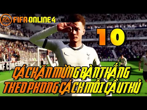 FO4 | TOP 10 CÁCH ĂN MỪNG BÀN THẮNG THEO PHONG CÁCH CỦA 10 CẦU THỦ VÀ CÁCH ĐỂ THỰC HIỆN TRÊN TAY CẦM