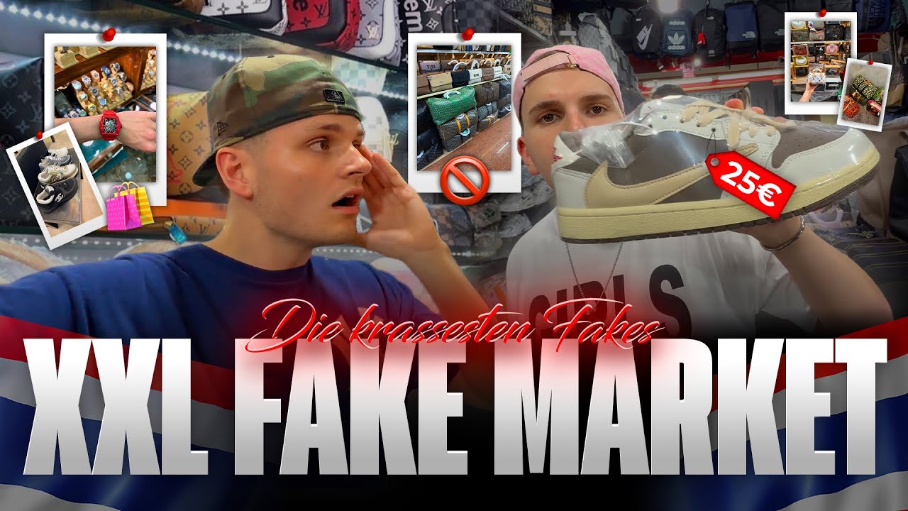 SOWAS HABE ICH NOCH NIE ERLEBT😱 XXL THAILAND FAKE MARKET VLOG🛍️🇹🇭 | Jan