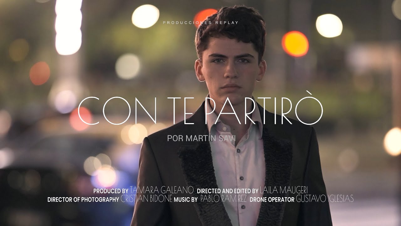 MARTÍN SAVI - CON TE PARTIRÓ