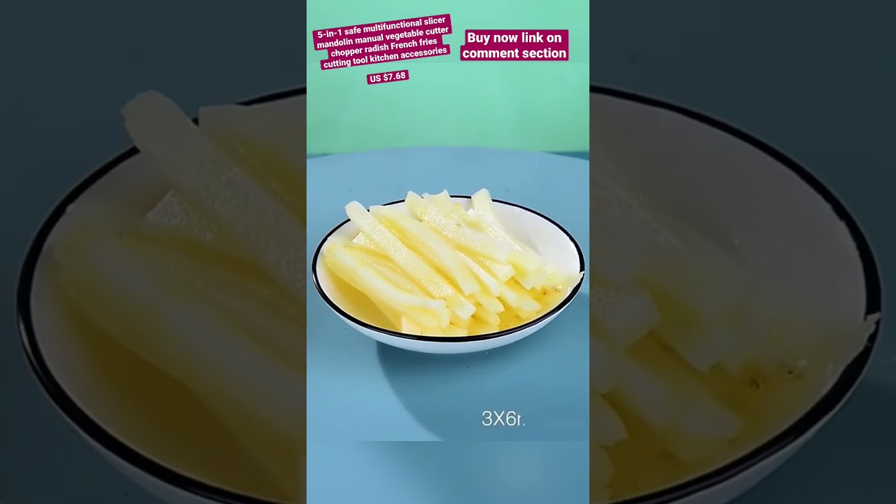 5-in-1 safe multifunctional slicer mandolin manual 