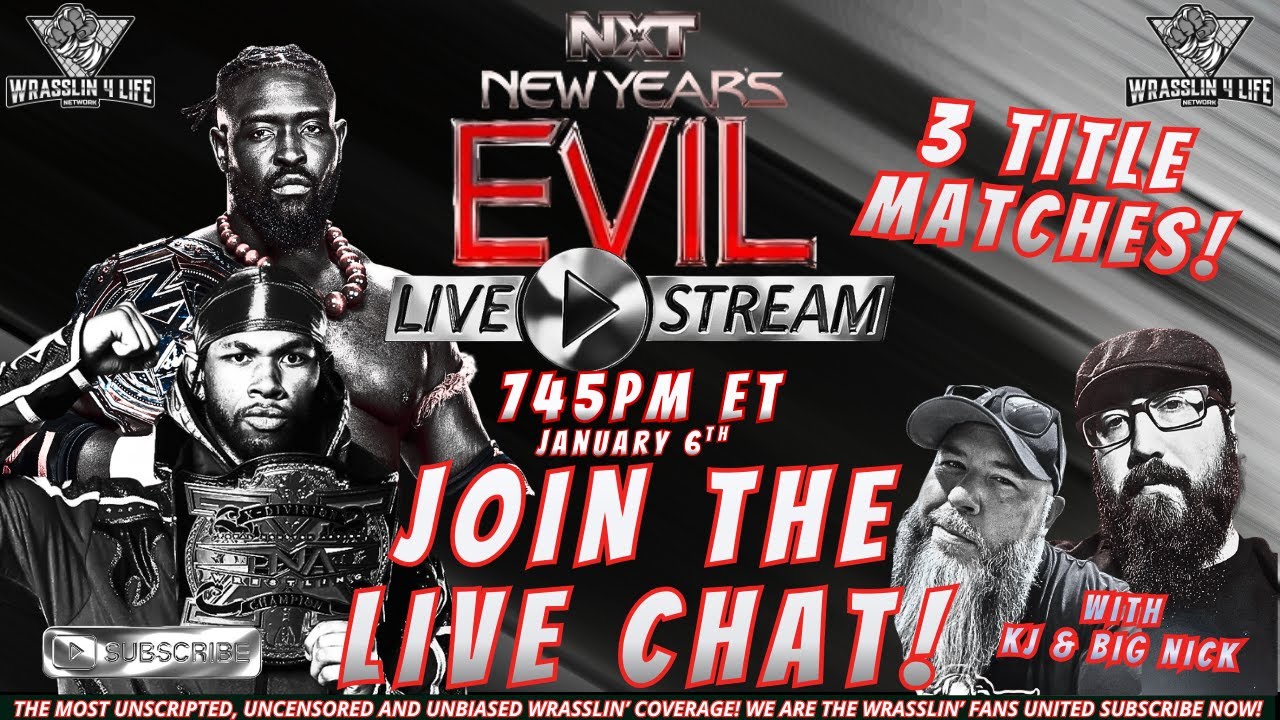 WWE NXT New Year's Evil Live Reaction - Join the Chat! (January 6, 2026) 