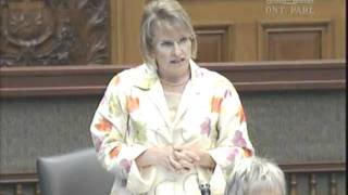 Sept 14, 2010 - Bob Bailey Questions the Government on Support for Vulnerable Families