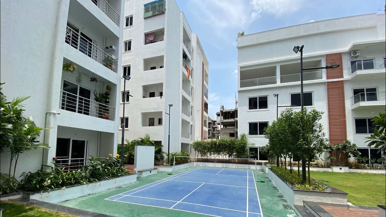 Fully Furnished 3 BHK Flat for sale in Hyderabad Gated Community