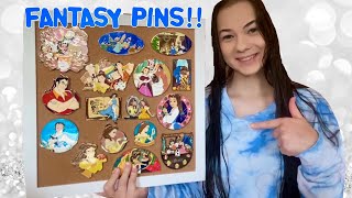 My Beauty and the Beast Fantasy Pin Collection My Beauty and the Beast Fantasy Pin Collection